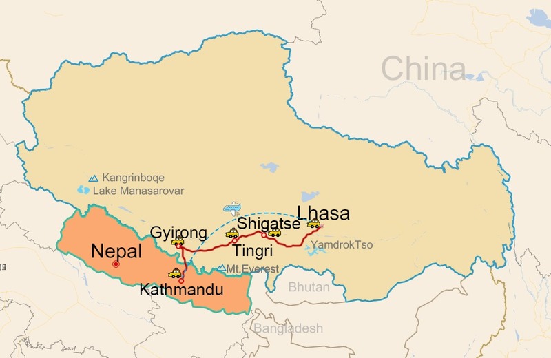 Getting to Tibet travel guide image